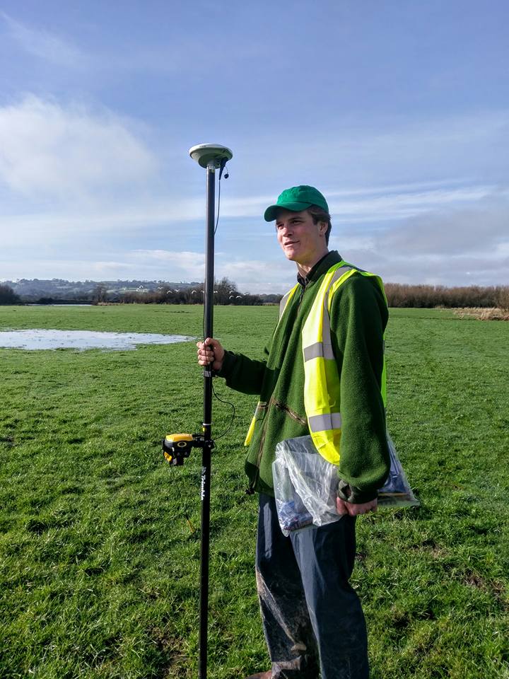 Jack exploring field geology