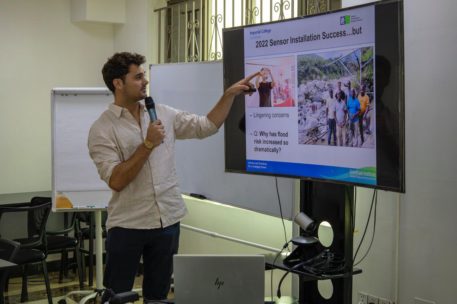 Will presenting at an event